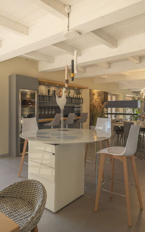 Villa Campana: Woonkamer