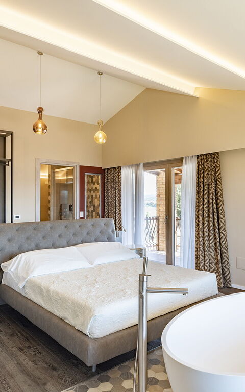 Villa Campana: slaapkamer