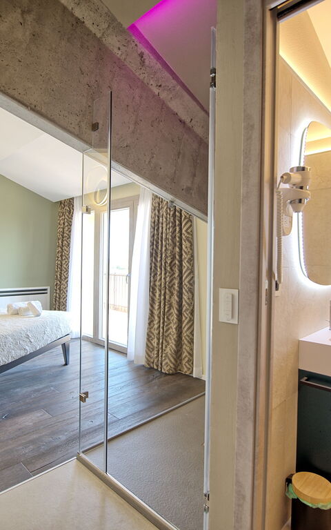 Villa Campana: Badkamer, slaapkamer