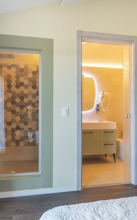 Villa Campana: Badkamer