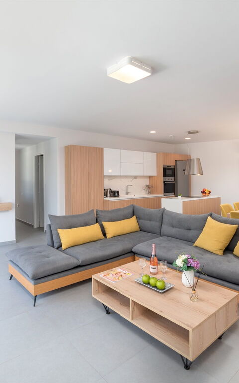 Villa Ampela: Woonkamer