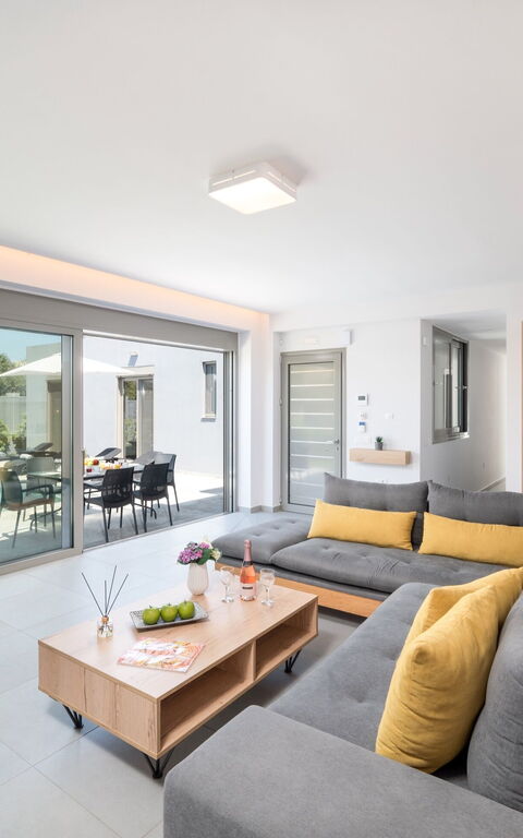 Villa Ampela: Woonkamer