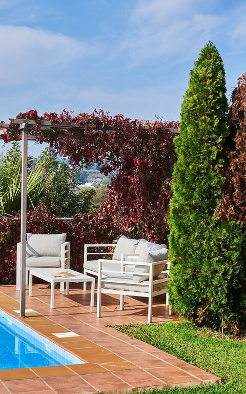 Villa Politini: Tuin, zwembad