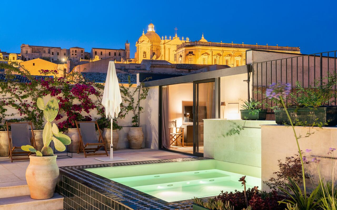 Aurispa: Balkon / terras / patio, zwembad