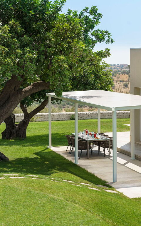 Villa Colleverde: Buitenshuis, Tuin