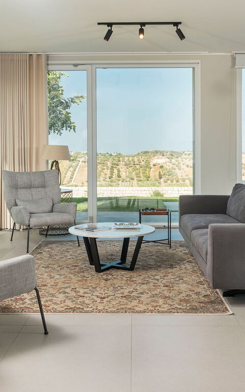 Villa Colleverde: Keuken, Lunchroom, Woonkamer