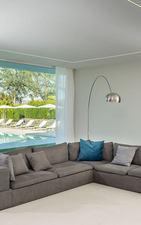 Villa Greta: Woonkamer