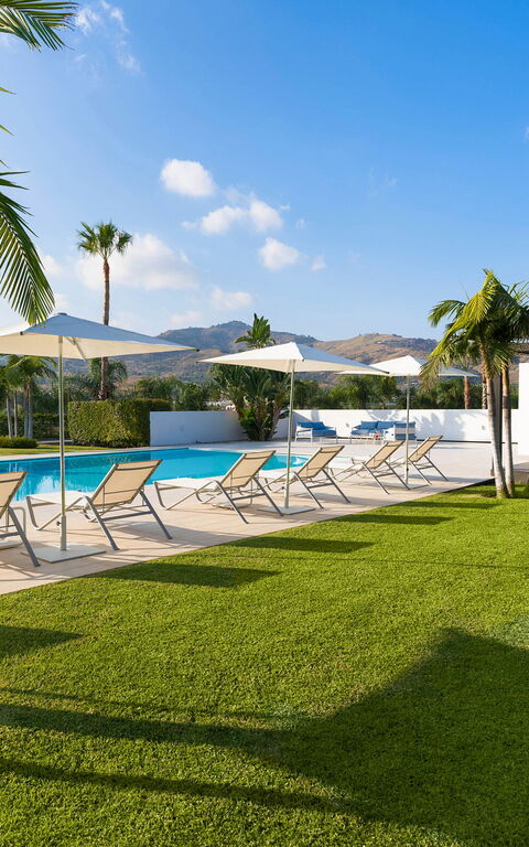 Villa Greta: Tuin, zwembad