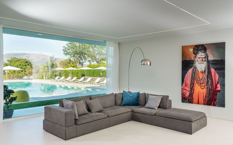 Villa Greta: Woonkamer