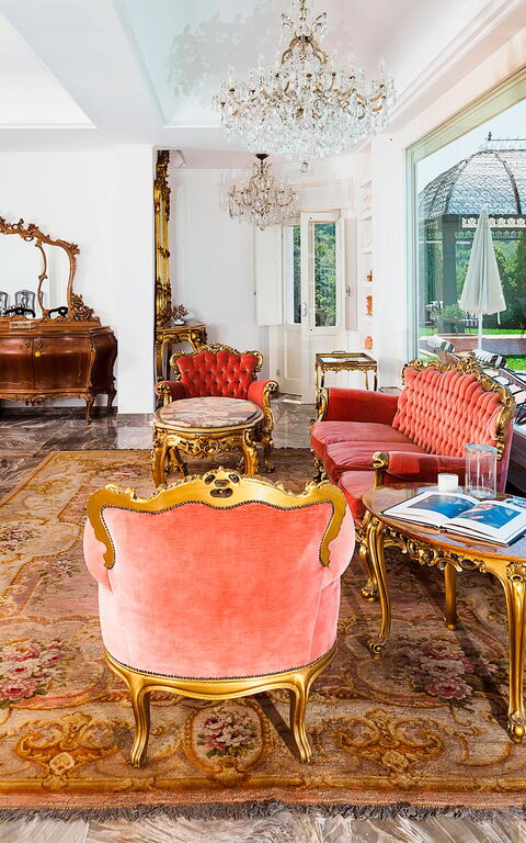 Villa Estella: Lunchroom, Woonkamer