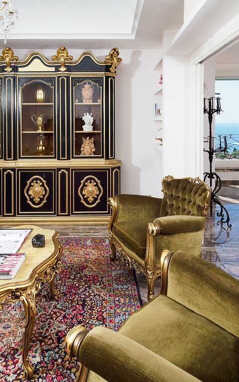 Villa Estella: Woonkamer