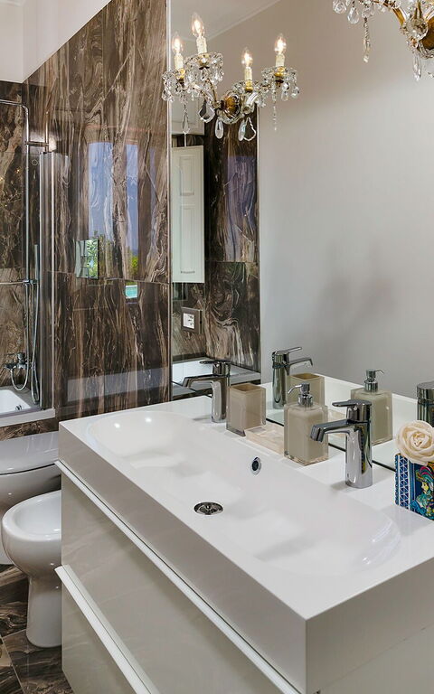 Villa Estella: Badkamer