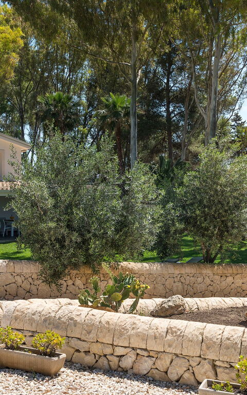 Marinella Punta Milocca: Buitenshuis, Tuin