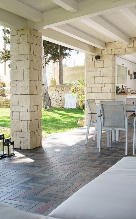 Marinella Punta Milocca: Balkon / terras / patio