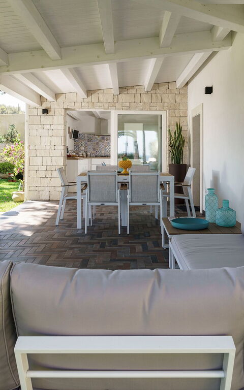 Marinella Punta Milocca: Balkon / terras / patio