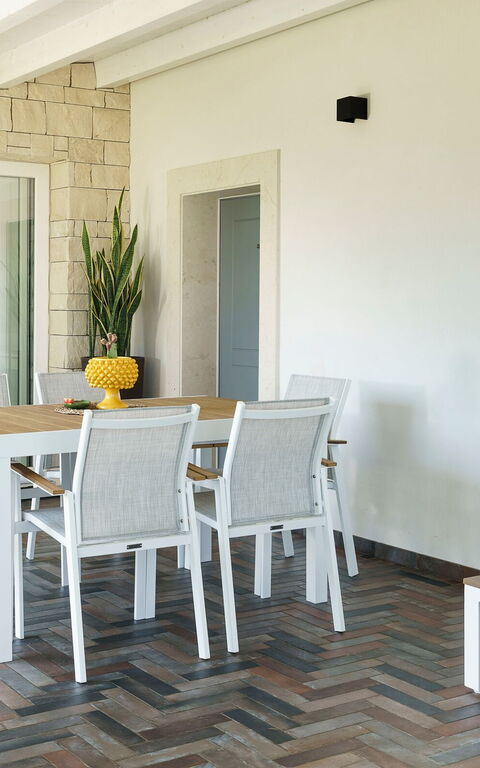 Marinella Punta Milocca: Balkon / terras / patio