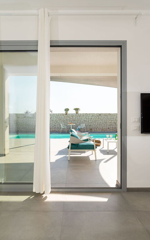 Villa Nica: Woonkamer