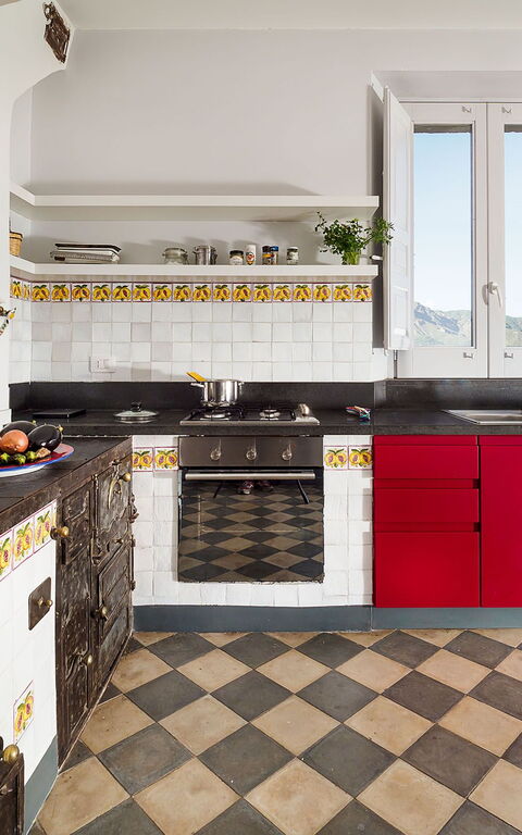 Villa Nerello: Keuken