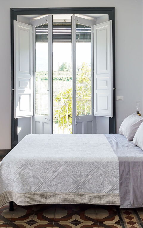 Villa Nerello: slaapkamer