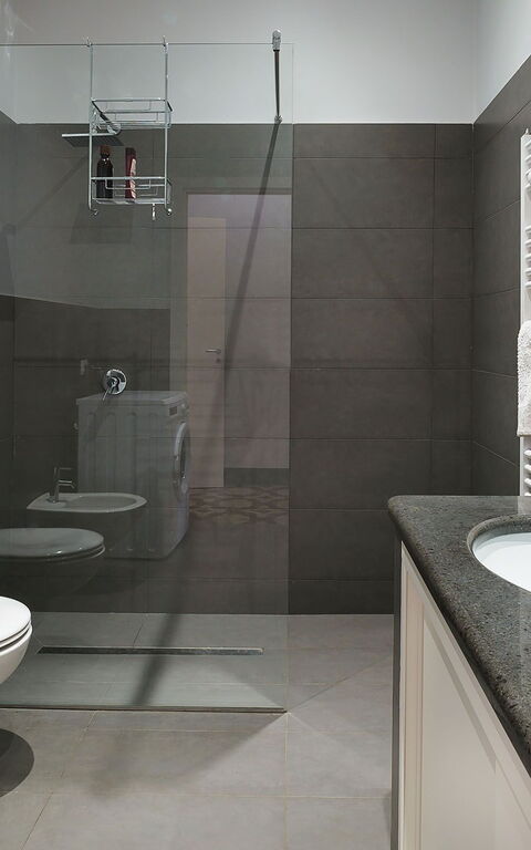 Villa Nerello: Badkamer