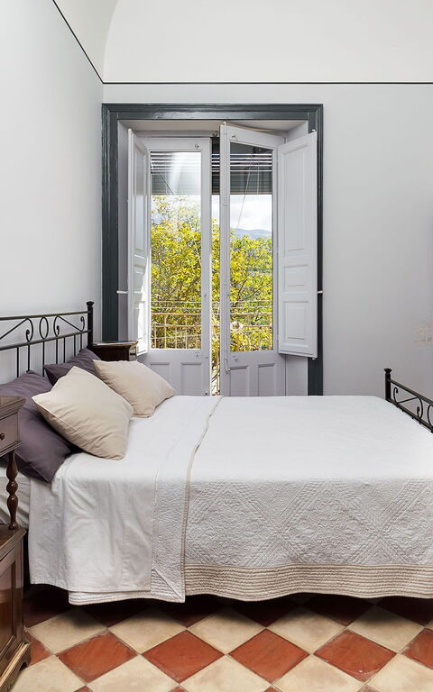 Villa Nerello: slaapkamer