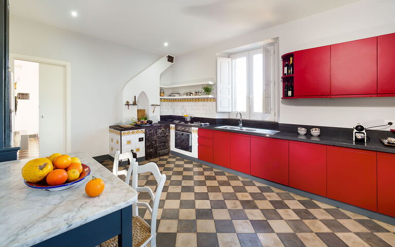 Villa Nerello: Keuken