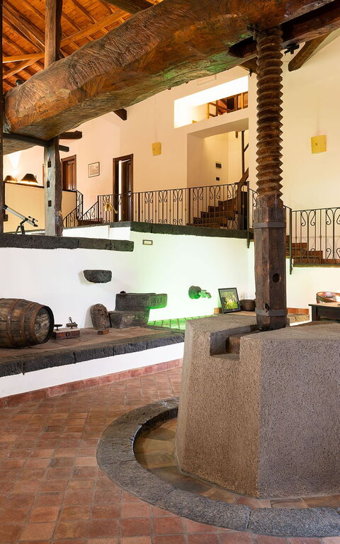 Villa Palmento Rosa: Woonkamer