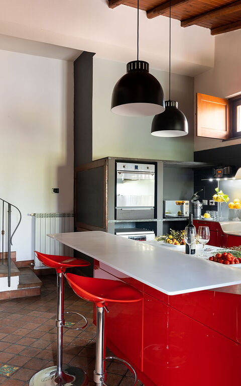 Villa Palmento Rosa: Keuken