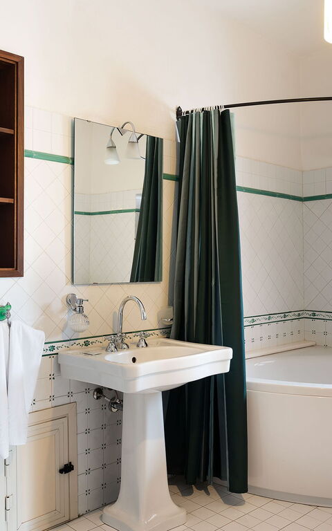 Villa Palmento Rosa: Badkamer