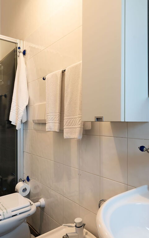 Villa Palmento Rosa: Badkamer