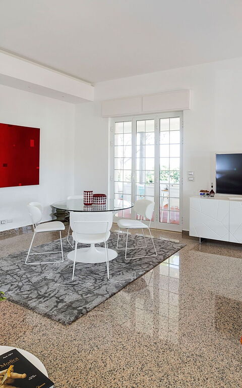 Villa Maya: Woonkamer