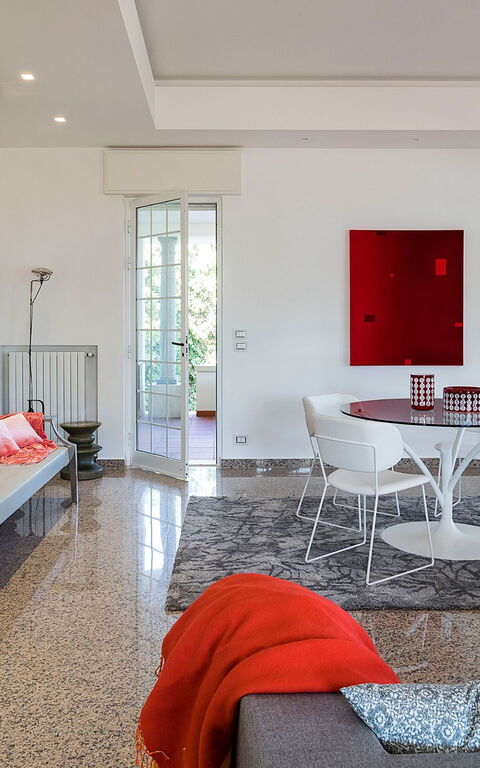 Villa Maya: Woonkamer