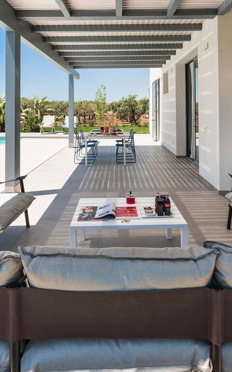 Villa Mia: Balkon / terras / patio, Buitenkanten, Buitenshuis