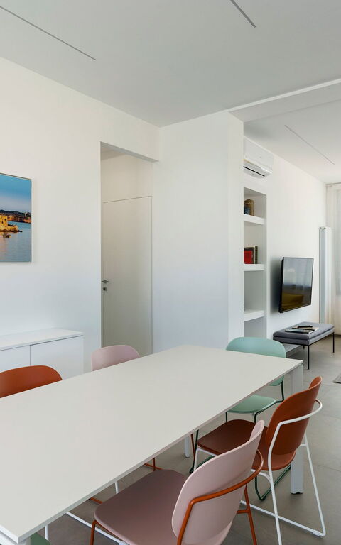 Villa Mia: Keuken, Lunchroom, Woonkamer