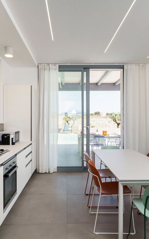 Villa Mia: Keuken, Lunchroom