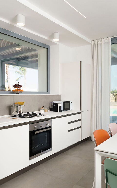 Villa Mia: Keuken, Lunchroom