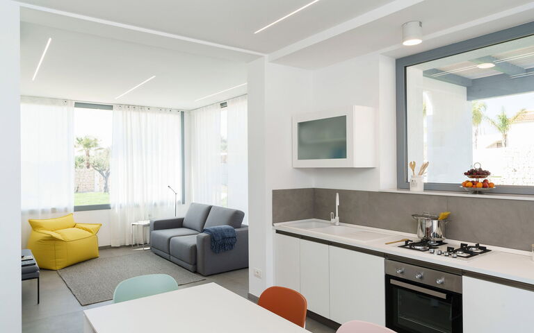 Villa Mia: Keuken, Lunchroom, Woonkamer