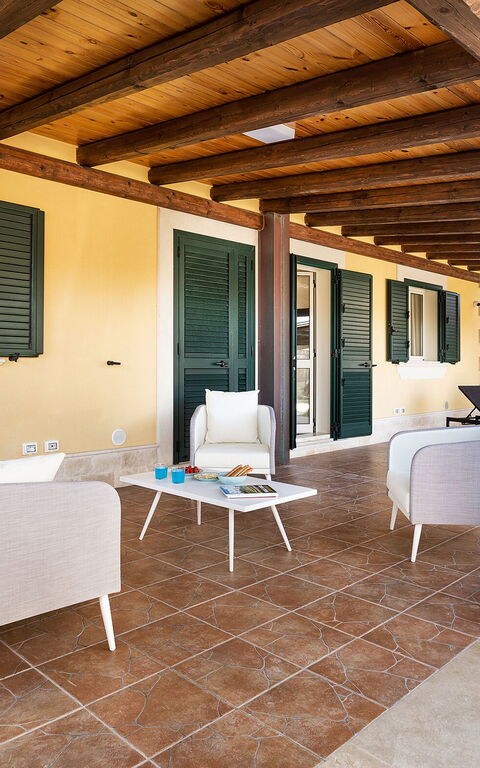 Mare Del Sud: Balkon / terras / patio, Buitenshuis