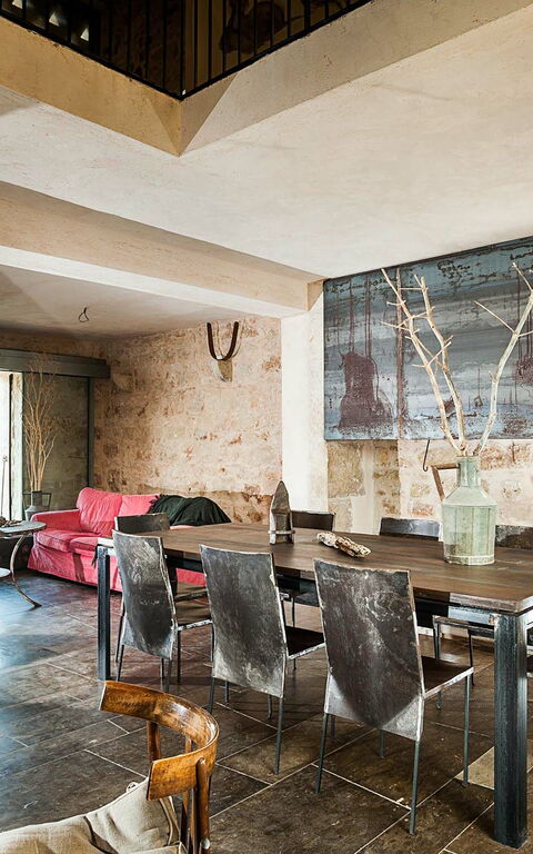 Villa Edicole: Lunchroom, Woonkamer