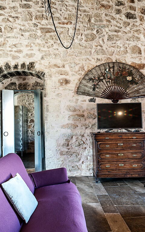 Villa Edicole: Woonkamer