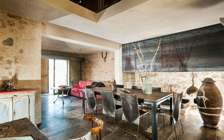 Villa Edicole: Lunchroom, Woonkamer