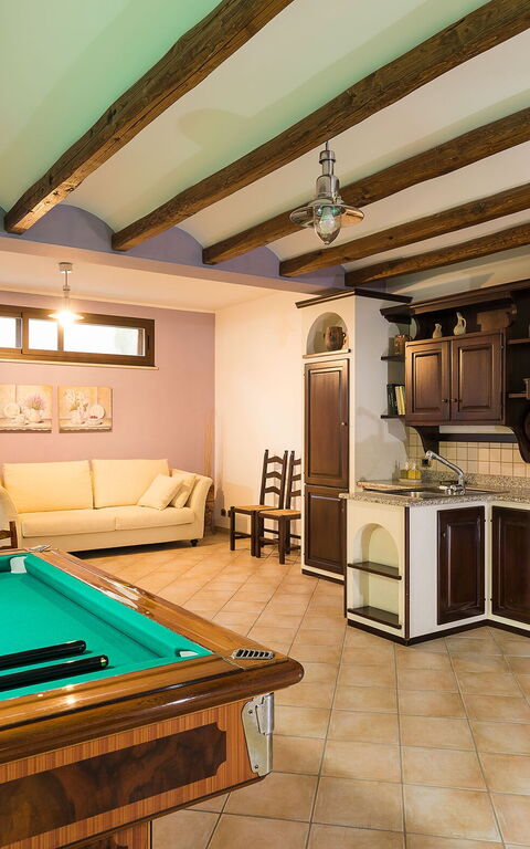 Villa Cielo: Andere kamer, Keuken, Woonkamer