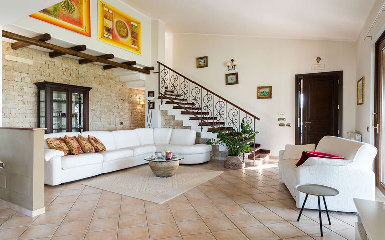 Villa Cielo: Woonkamer