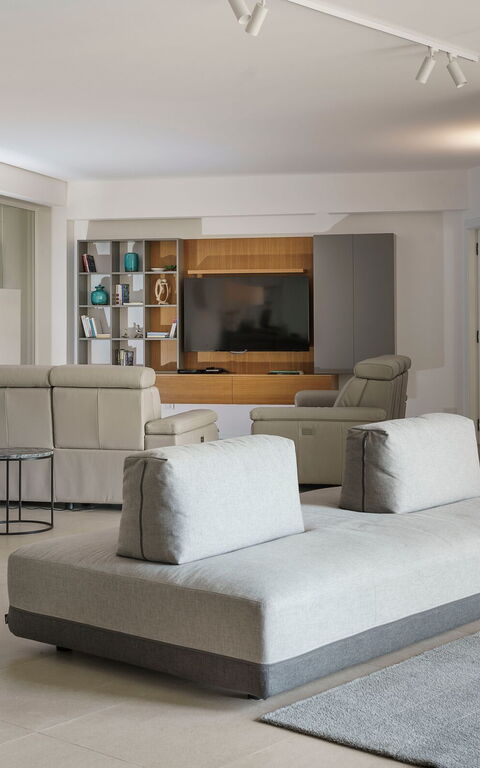 Villa Meravilla: Woonkamer