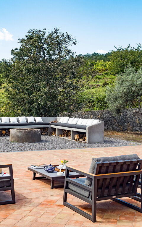 Villa Mila: Balkon / terras / patio, Buitenkanten, Buitenshuis