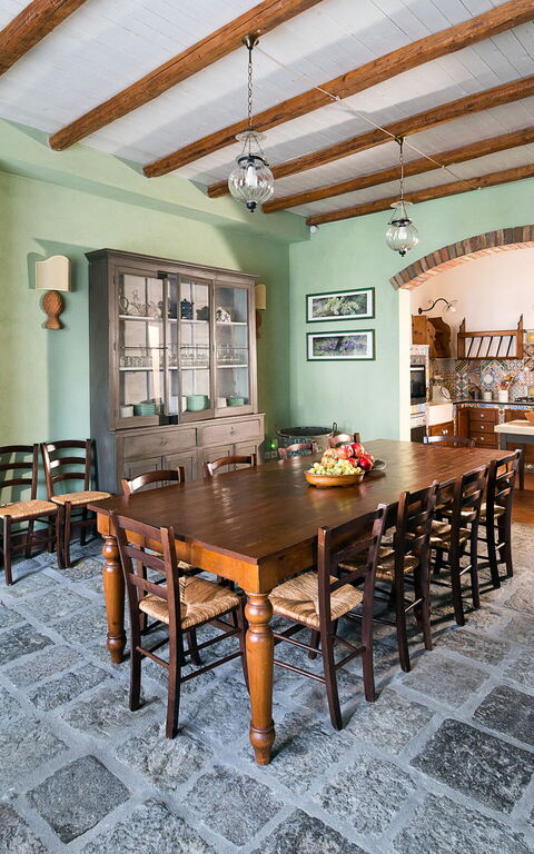 Villa Mila: Lunchroom