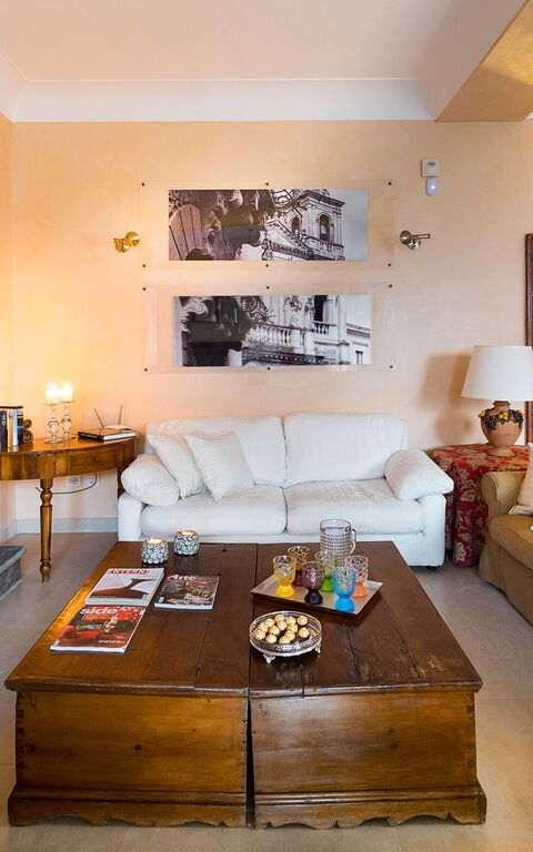 Villa Mila: Woonkamer