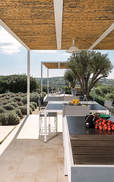 Villa Hybla: Balkon / terras / patio