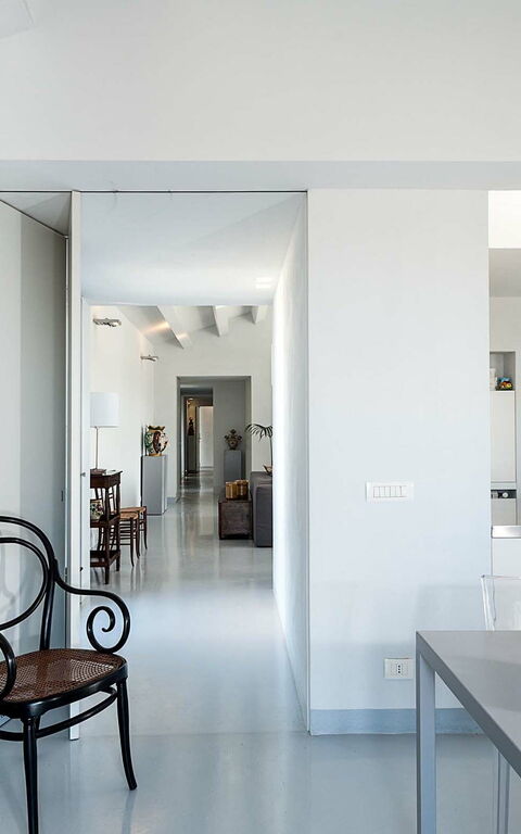 Villa Hybla: Keuken, Lunchroom