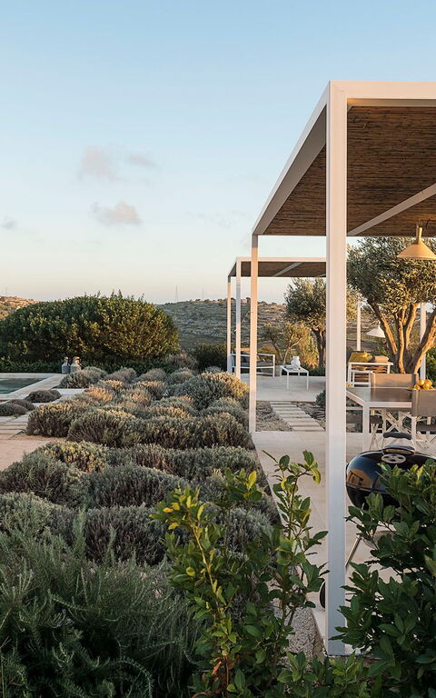 Villa Hybla: Balkon / terras / patio